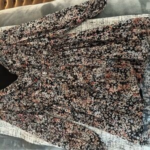 Nordstrom Floral Long Sleeve mini Dress